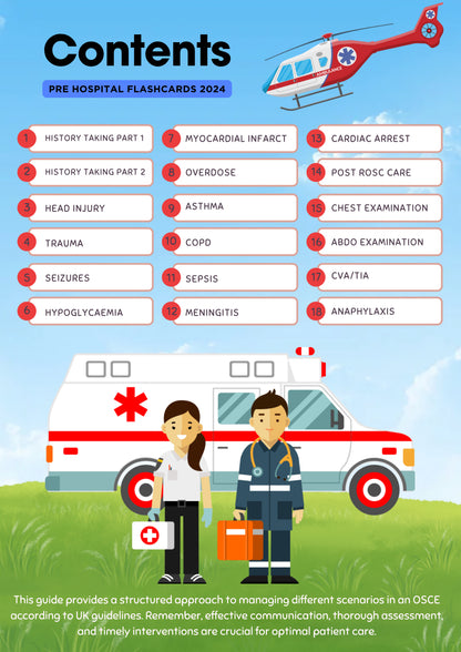 The Student Paramedic OSCE Pocket Reference