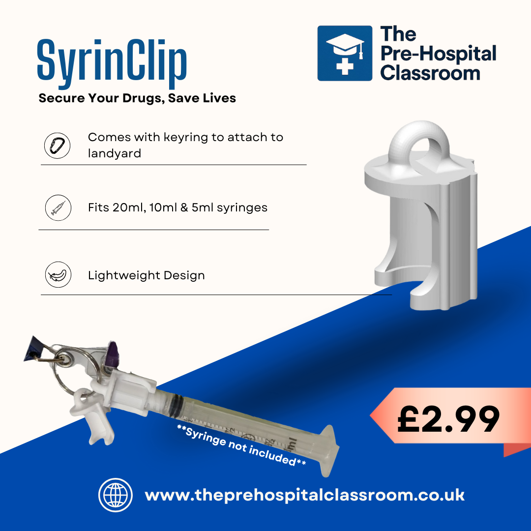 SyrinClip - Syringe Holder