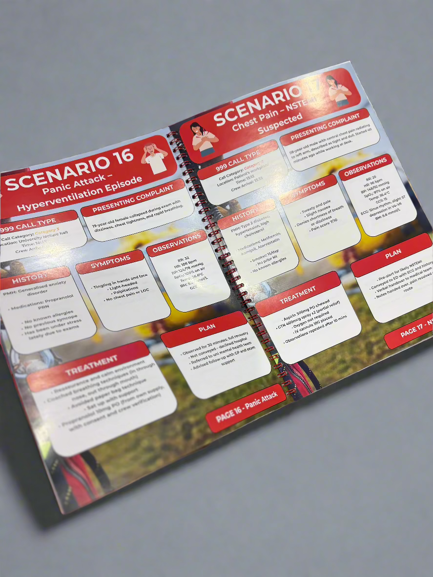 50 Real Life Patient Scenarios - Pre Hospital Edition