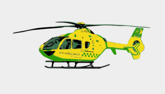 Tabletop Triage Add-On Pack: HEMS Helicopters (x2)