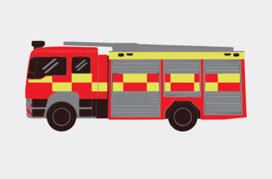 Tabletop Triage Add-On Pack: Fire & Rescue Units (x5)
