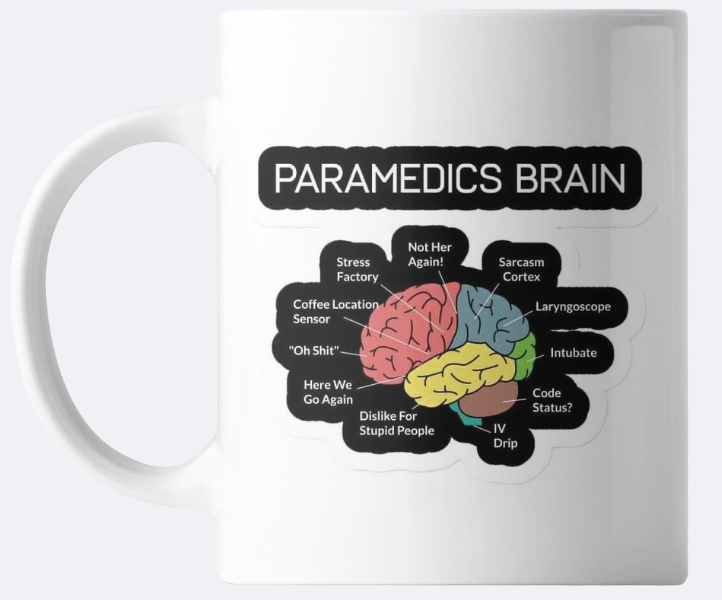 Paramedics Brain Mug