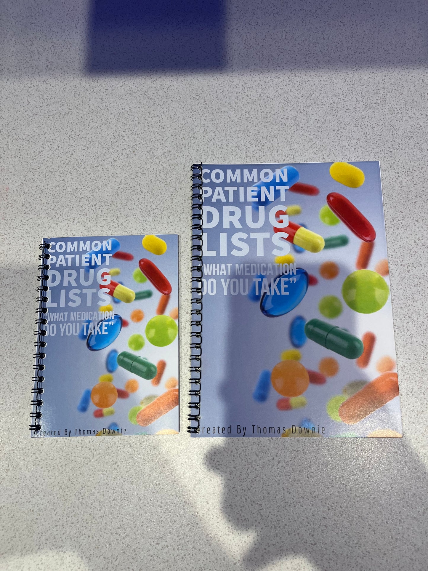 COMMON PATIENT DRUGS LISTS - A6 Pocketsize