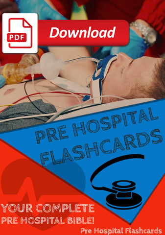 Pre Hospital Flashcard set - PDF Download