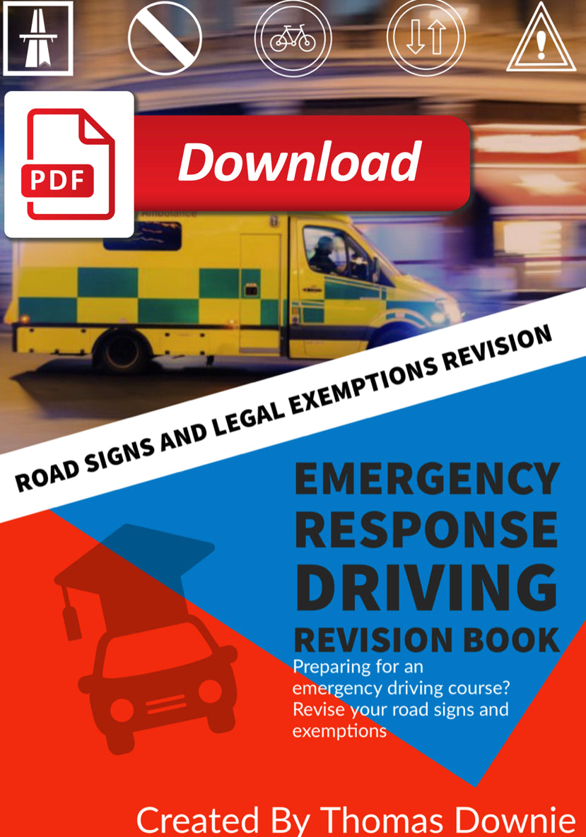 EMERGENCY RESPONSE DRIVING REVISION BOOK - PDF Download