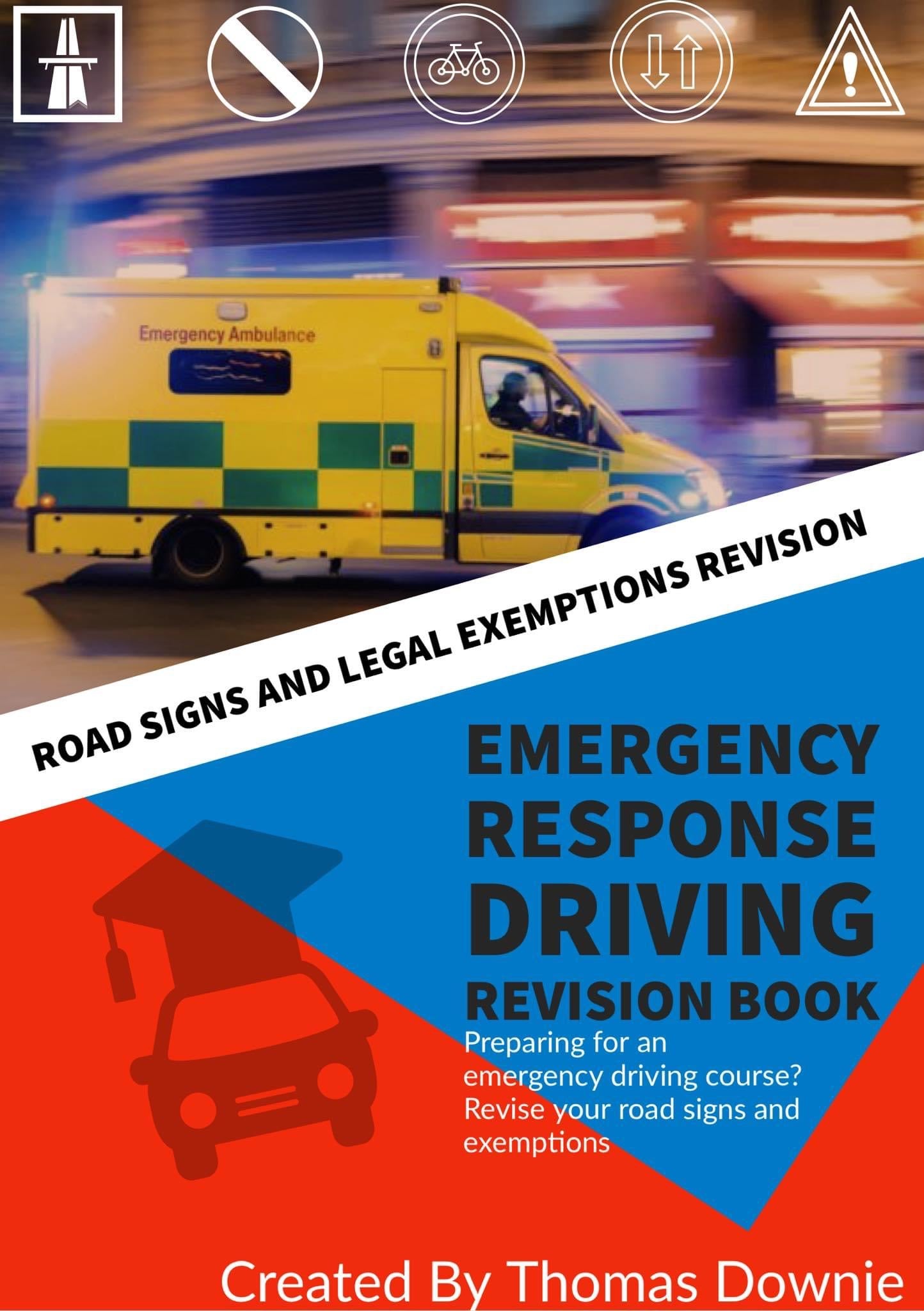 Emergency Response Driving Revision Book - A5 Book